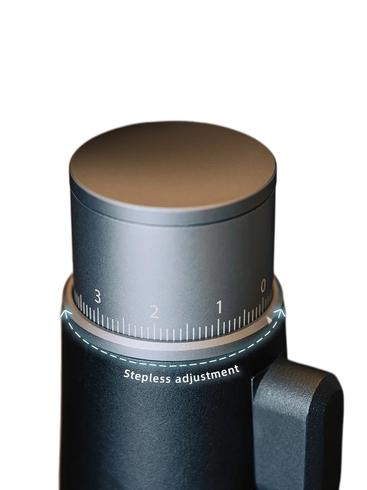 EDGE Mini Portable Electric Coffee Grinder 38mm Cone Burr