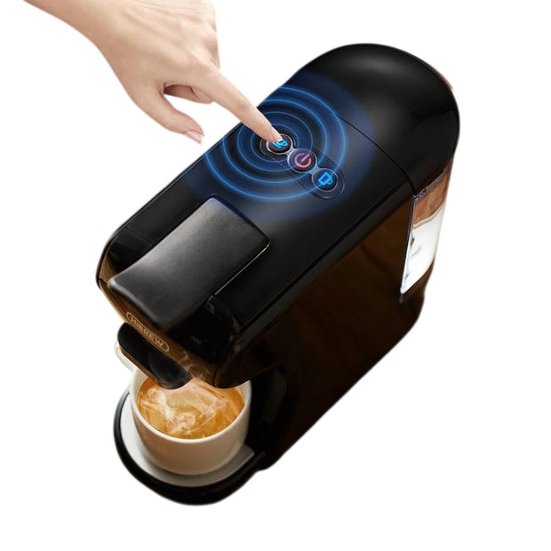 19 Bar 4-in-1 Hot & Cold Capsule Coffee Maker Espresso Pod Machine