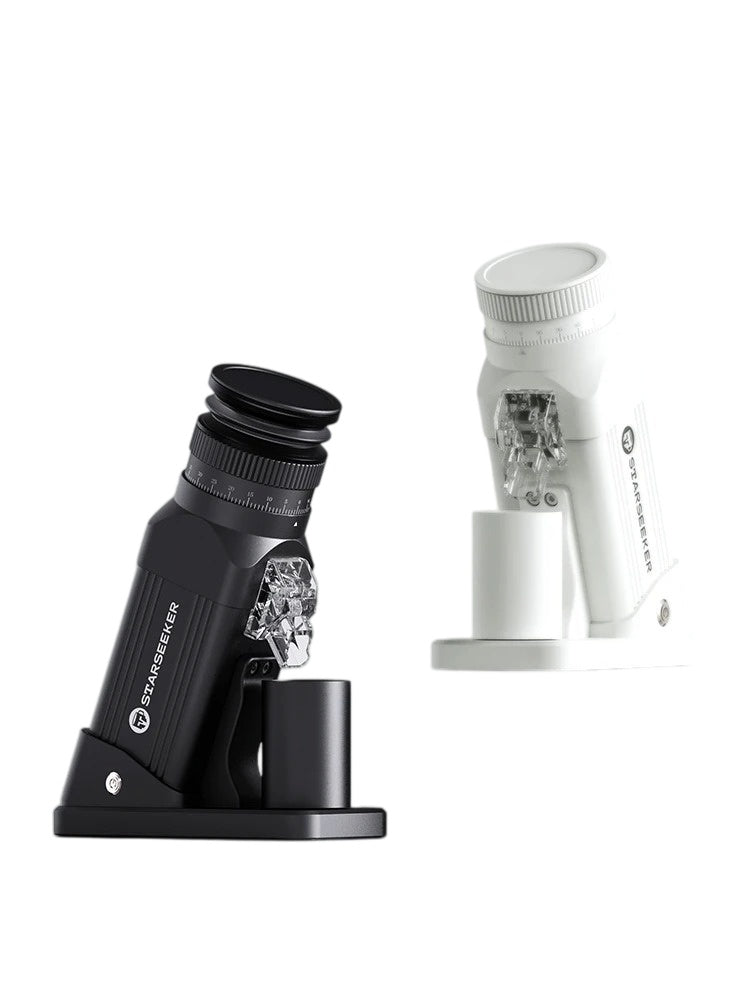 64mm Espresso Titanium Flat Burr Coffee Grinder Stepless Adjustment