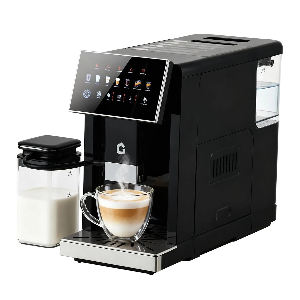 3rd-Gen Automatic Espresso Machine Milk Frother, Brewer & Grinder