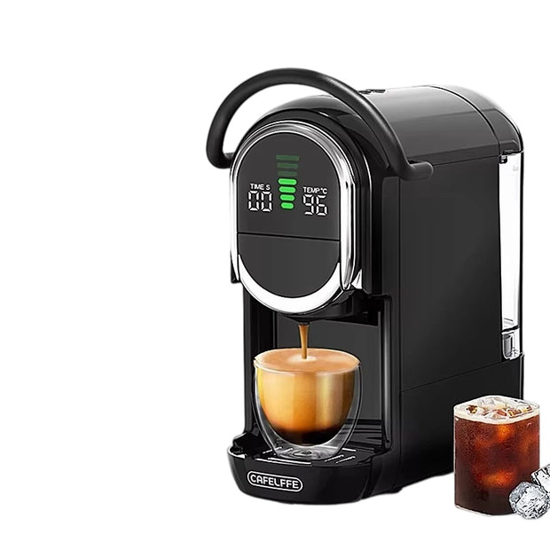 4-in-1 Capsule Coffee Machine Hot & Cold Espresso Coffee Maker