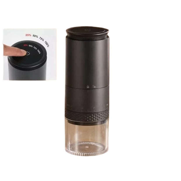 1500mAh Electric Coffee Grinder Adjustable Type-C Rechargeable Grinder