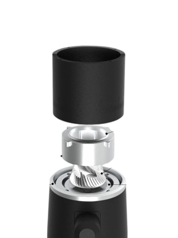 EDGE Mini Portable Electric Coffee Grinder 38mm Cone Burr