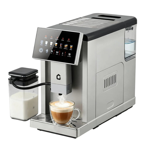 3rd-Gen Automatic Espresso Machine Milk Frother, Brewer & Grinder