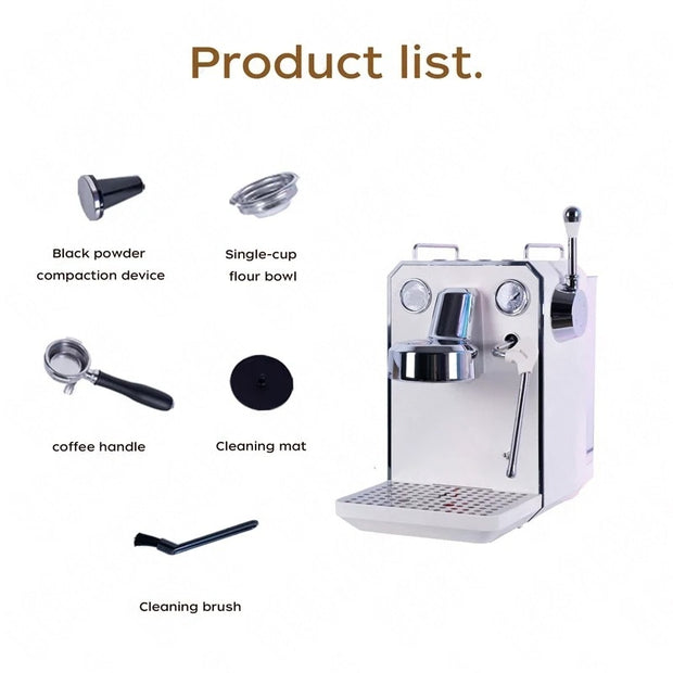 G3006 Espresso Coffee Machine 15 Bar Home Coffee Maker