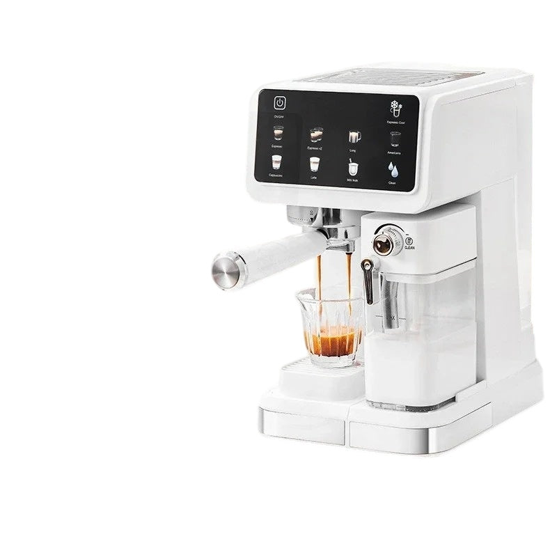 220V Touchscreen Espresso Coffee Machine 20 Bar Home Coffee Maker
