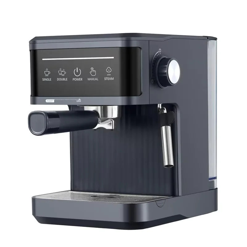 20 Bar Home Coffee Machine with Grinder Energy-Saving Espresso Maker