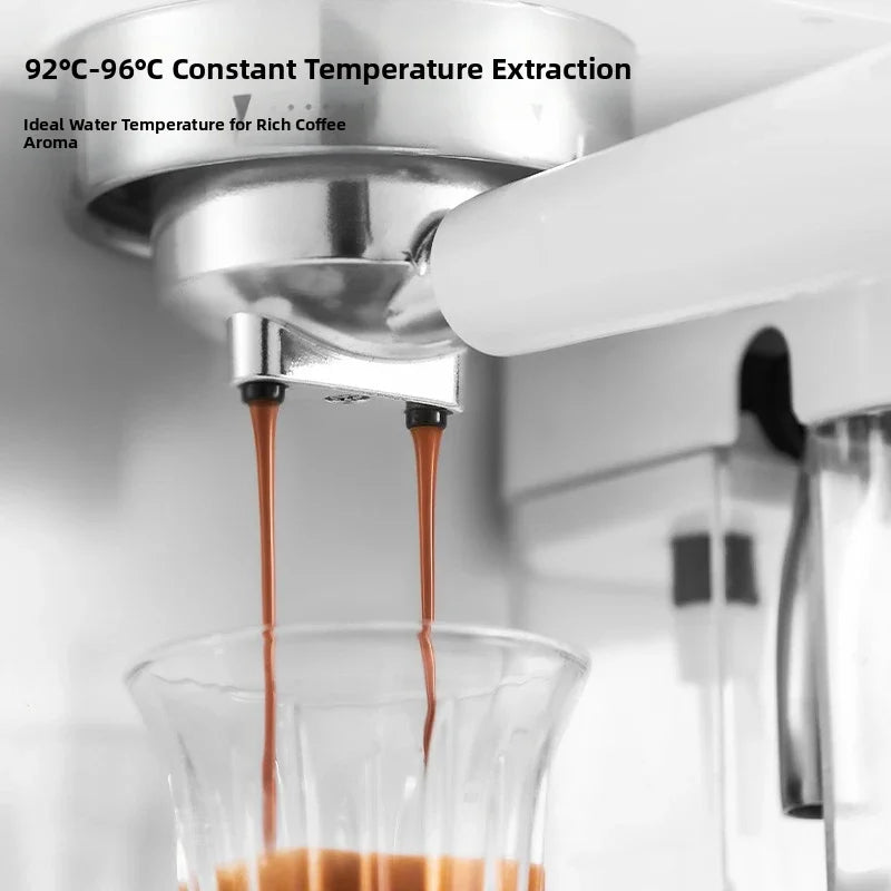 220V Touchscreen Espresso Coffee Machine 20 Bar Home Coffee Maker