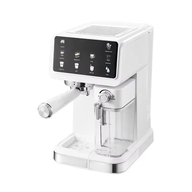 220V Touchscreen Espresso Coffee Machine 20 Bar Home Coffee Maker