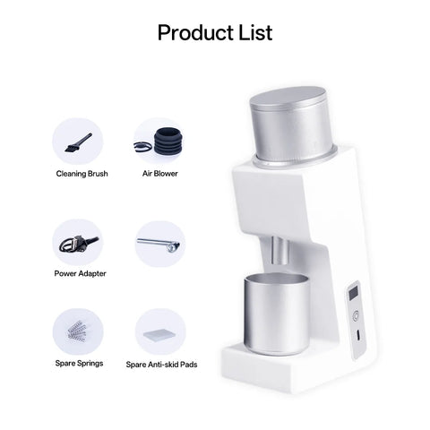 FR-005mini Electric Coffee Grinder 38mm Conical Burr, 160RPM