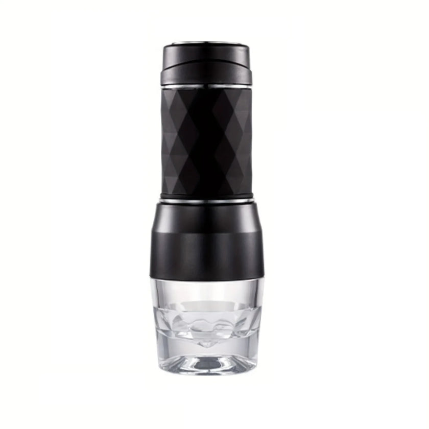 3-in-1 Portable Espresso Machine Hot & Cold Water Manual Coffee Maker