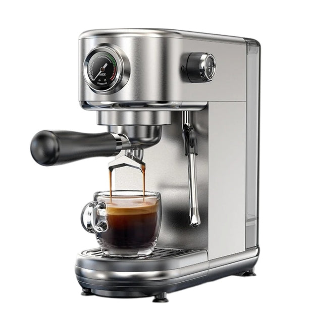 20 Bar Semi-Automatic Espresso Machine Adjustable Temperature