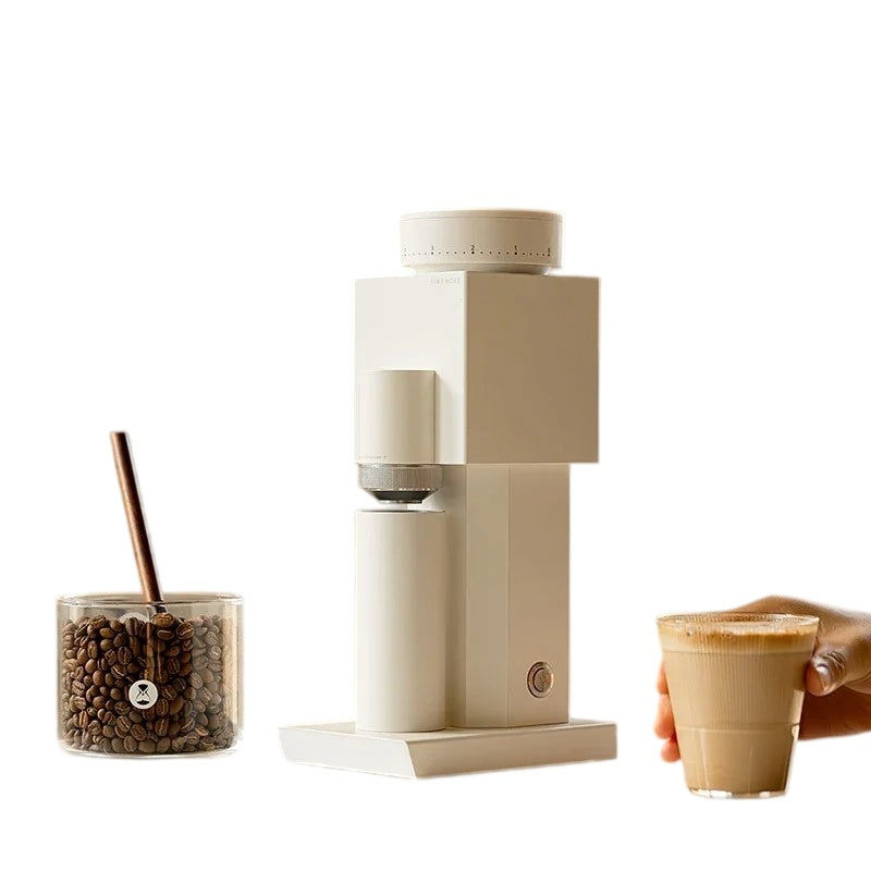 01S Italian Electric Coffee Bean Grinder Hand Punching Bricks