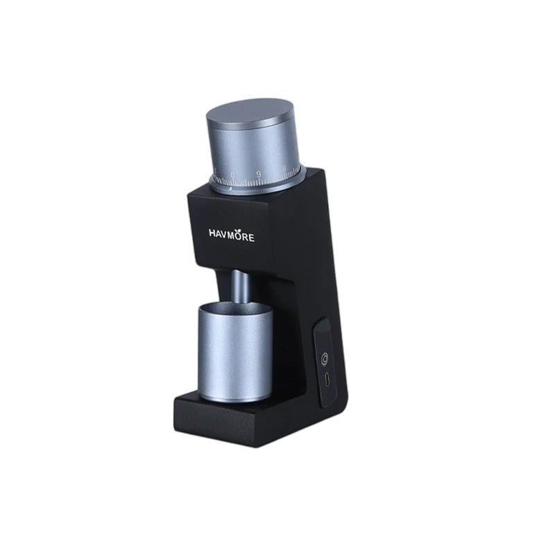 Portable Barista Burr Coffee Grinder External Adjustment