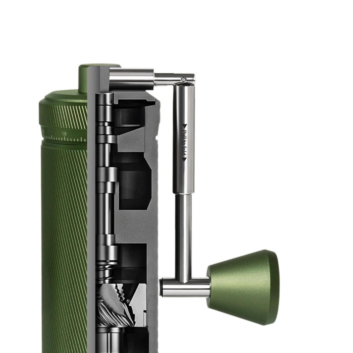 Chestnut S3 Manual Coffee Grinder Foldable Handle Portable Grinder