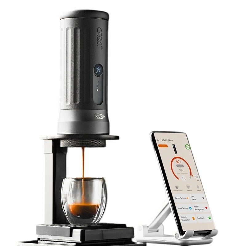 Kapo K2 Portable Coffee Machine Bluetooth, Timer Function