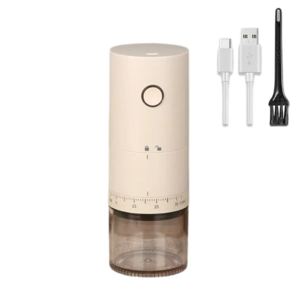 Portable Electric Coffee Grinder 38 Gear Settings with Ceramic Filter