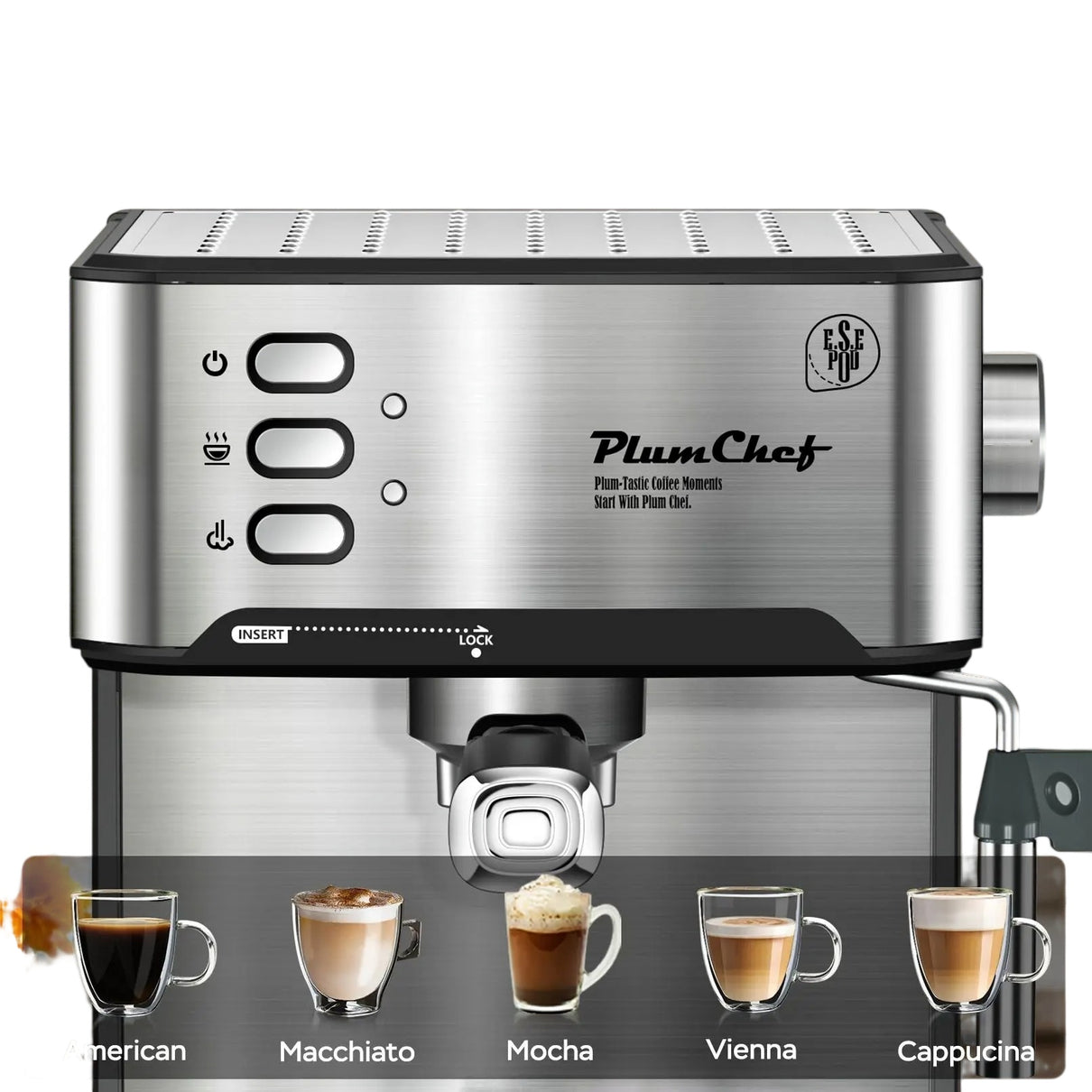 20 Bar Professional Compact Espresso Machine Home Coffee Maker