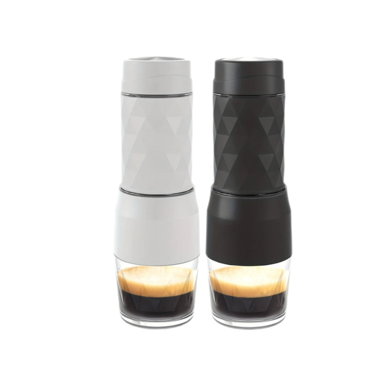 3-in-1 Portable Espresso Machine Hot & Cold Water Manual Coffee Maker
