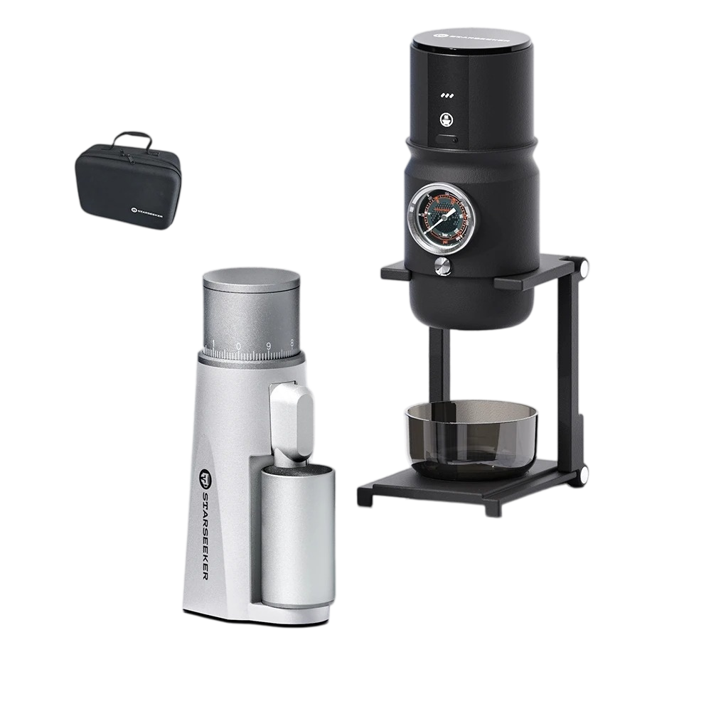 EDGE Mini Portable Electric Coffee Grinder 38mm Cone Burr