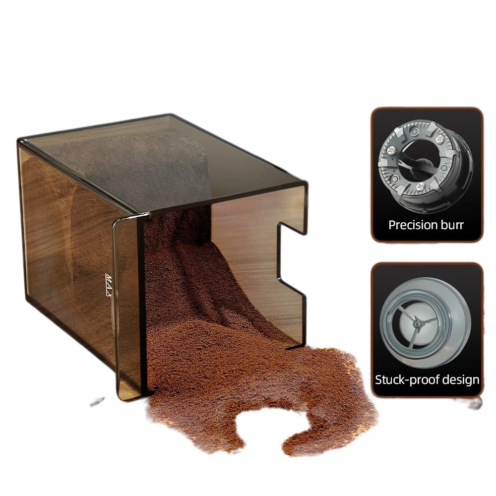 Automatic Burr Mill Coffee Grinder 28 Adjustable Grind Settings