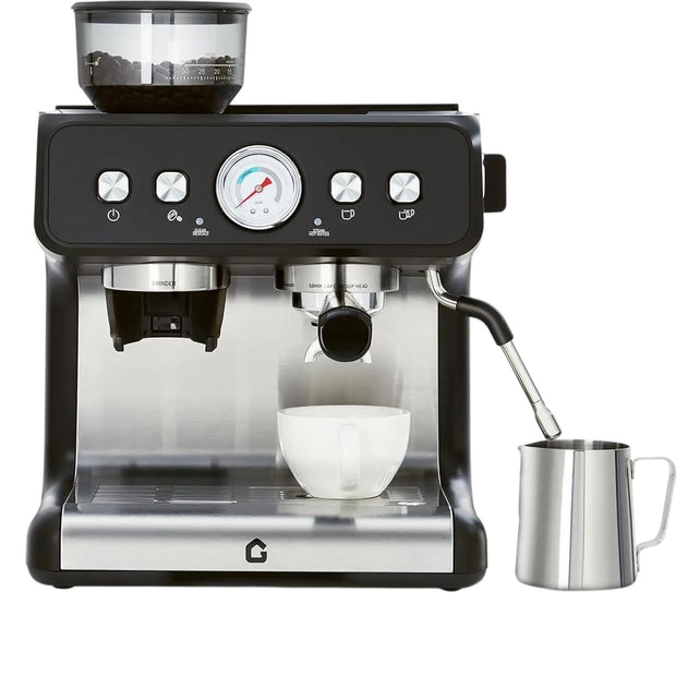 20 Bar Stainless Steel Espresso Machine with Grinder Pressure Maker
