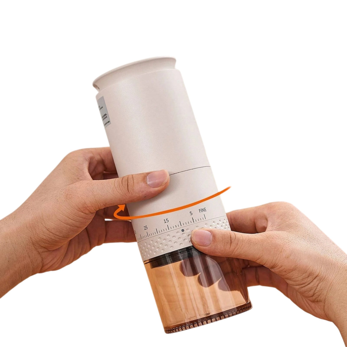 1500mAh Electric Coffee Grinder Adjustable Type-C Rechargeable Grinder