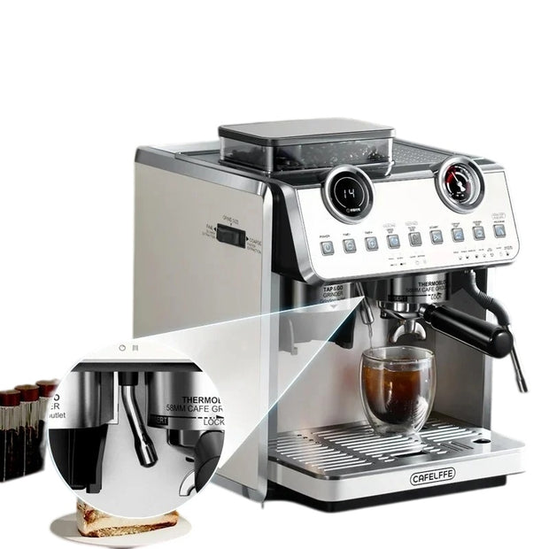 220V 20 Bar Professional Commercial Espresso Machine 2500ml