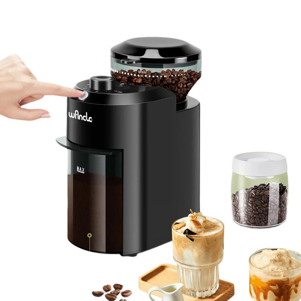 Electric Adjustable Burr Mill Coffee Grinder 28 Grind Settings