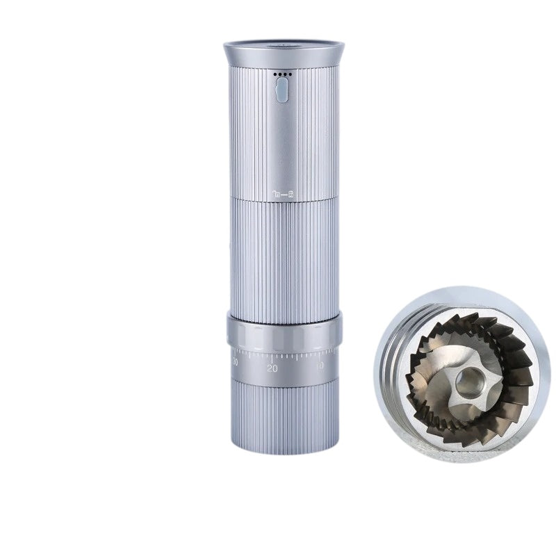 Portable Barista Burr Coffee Grinder External Adjustment