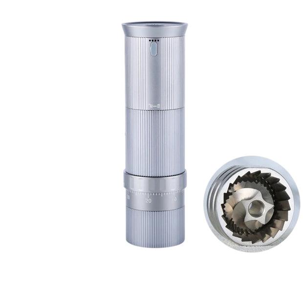 Portable Barista Burr Coffee Grinder External Adjustment
